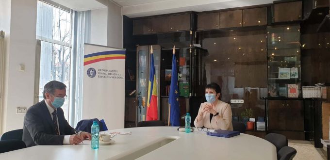 Coopearea educaţională Spania - România - Republica Moldova, discutată de Ana Guţu şi Ambasadorul Spaniei la Bucureşti