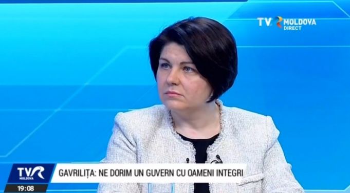 Natalia Gavriliţa: Dacă voi veni din nou în faţa deputaţilor, s-ar putea să existe schimbări în componenţa nominală a Cabinetului de miniştri