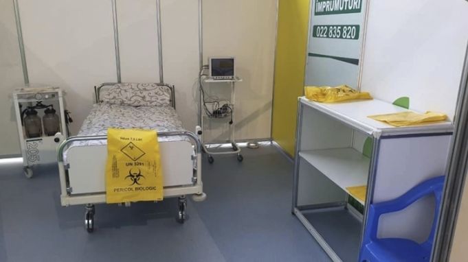 Autorităţile au suplinit numărul de paturi în spitalele cu profil COVID-19 din Chişinău