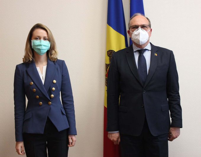 Ambasadorul României, Daniel Ioniţă, a avut o întrevedere cu vicepremierul pentru Reintegrare