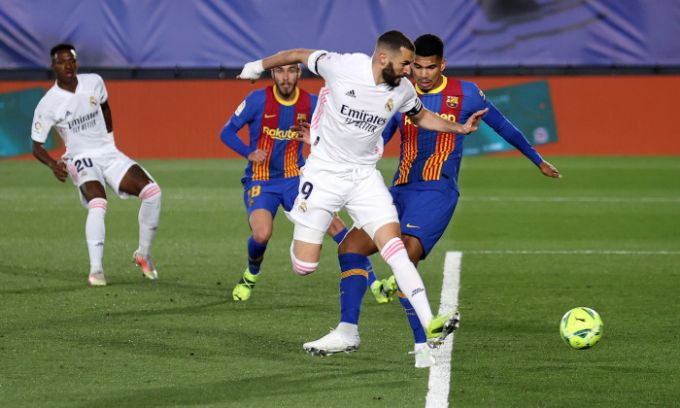 Fotbal: Real Madrid, învingătoare în El Clasico, 2-1 cu FC Barcelona