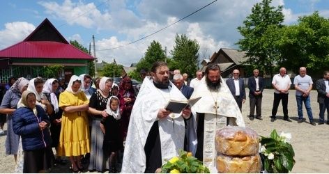 Parastas la Iordăneşţi, Cernăuţi, la 80 de ani de la deportările în masă ale românilor din nordul Bucovinei