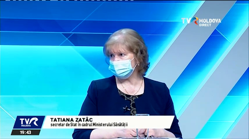 Tatiana Zatâc: Suntem îngrijoraţi de ritmul de vaccinare înregistrat în acest moment