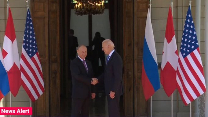 VIDEO. A început întâlnirea Biden-Putin la Geneva. Primele imagini de la întâlnirea celor doi preşedinţi