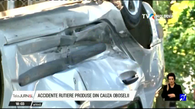 20% din numărul total al accidentelor rutiere produse în Republica Moldova au avut loc din cauza oboselii la volan