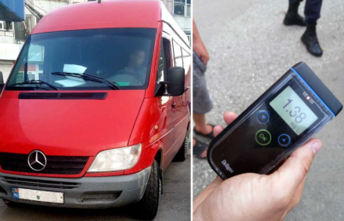 Bălţi: Un şofer a fost depistat în stare de ebrietate la volan, de către carabinieri