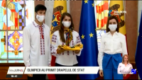Maia Sandu a înmânat drapelul R. Moldova sportivilor care vor merge la Tokyo