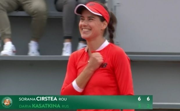 Sorana Cîrstea este în optimi la Roland Garros, după ce a învins-o pe Daria Kasatkina în minimum de seturi