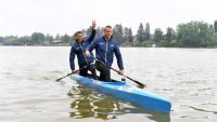 Kaiac-canoe: Cătălin Chirilă şi Victor Mihalachi, medaliaţi cu bronz la canoe-2 pe 1.000 m, la Europene