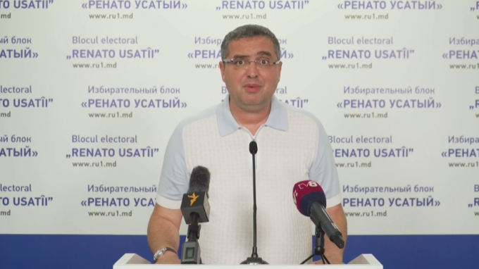 VIDEO. Renato Usatîi, după închiderea secţiilor de votare: Noi vom fi forţa a treia în următorul Parlament