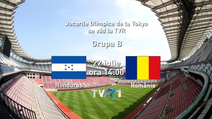 Naţionala olimpică de fotbal a României debutează la Jocurile Olimpice, în direct la TVR1 şi TVR MOLDOVA