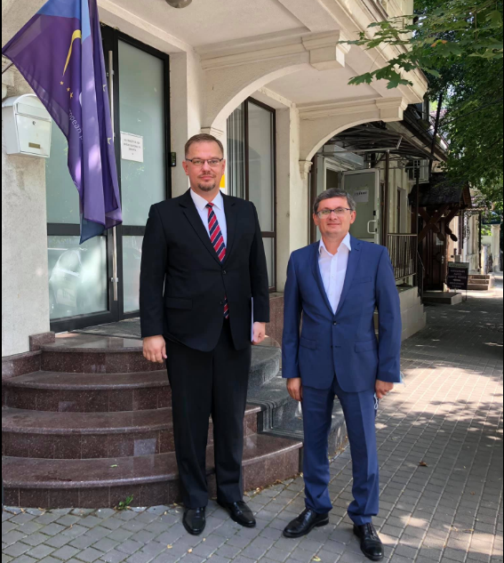 Igor Grosu, la discuţii cu Bartłomiej Zdaniuk, ambasadorul Poloniei la Chişinău: I-am mulţumit în numele cetăţenilor Republicii Moldova pentru solidaritate