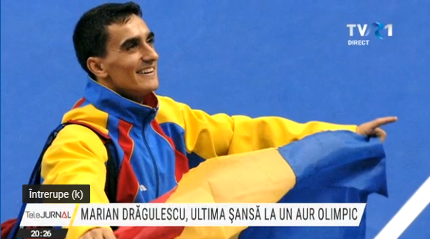 Marian Drăgulescu, ultima şansă la un aur olimpic. La 40 de ani, gimnastul este pentru a cincea oară la Jocurile Olimpice sub tricolor