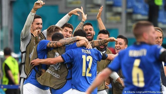 Fotbal - EURO 2020: Italia, calificată în finală, după 4-2 cu Spania, la loviturile de departajare