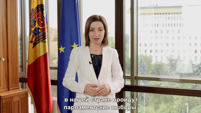 VIDEO. Maia Sandu, îndemn către femei: „Participaţi cu încredere la vot şi îndemnaţi-i şi pe cei din jur să o facă”