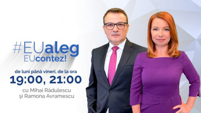 #EU aleg! Electorala 2021. Urmăriţi noi runde de dezbateri electorale, astăzi, la TVR MOLDOVA