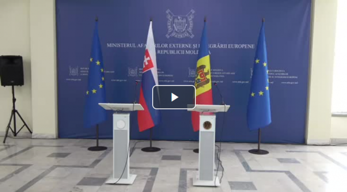 VIDEO. Conferinţă de presă susţinută de Ministrul Afacerilor Externe Nicu Popescu, şi Ministrul Afacerilor Externe al Republicii Slovace, Ivan Korčok