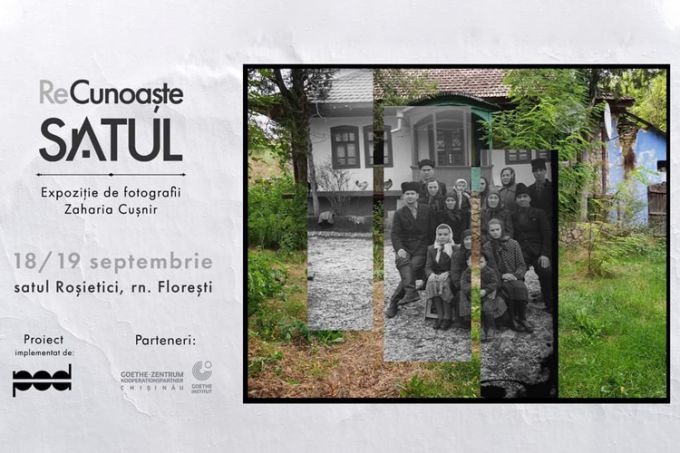O expoziţie cu fotografii din anii 1955-1970, vernisată la Roşietici din raionul Floreşti