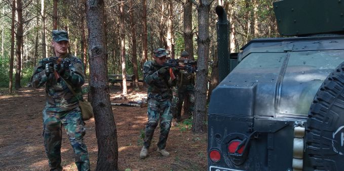 FOTO. Militarii din Republica Moldova, în acţiune la exerciţiul internaţional `Rapid Trident 2021”