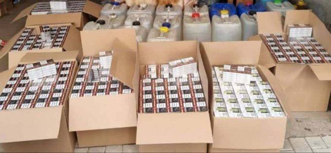 VIDEO. Afacere ilegală cu ţigări şi alcool etilic în valoare de peste 360 de mii de lei, deconspirată de poliţiştii din Bălţi