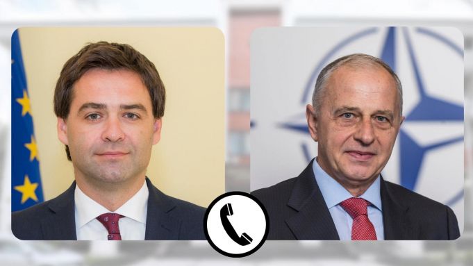 Nicu Popescu, discuţie telefonică cu numărul 2 din NATO, Mircea Geoană: Neutralitatea Republicii Moldova trebuie şi poate fi respectată prin retragerea forţelor ruse de pe teritoriul nostru