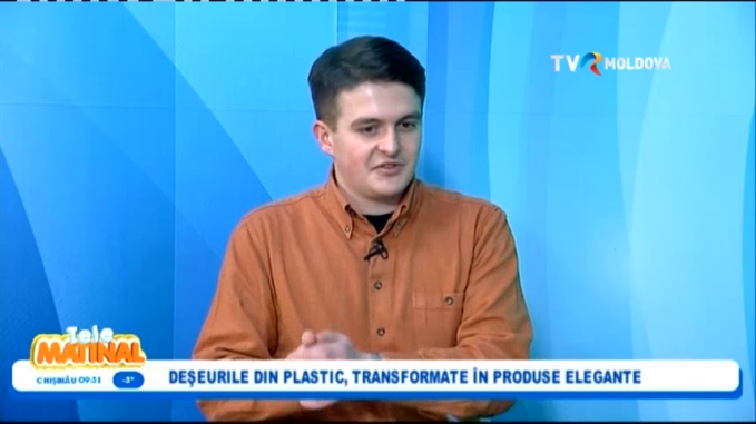 Recycline, un nou start-up lansat de tineri din R. Moldova. Vor colecta deşeuri din plastic şi le vor transforma în obiecte utile