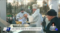 Creştinii ortodocşi de rit vechi celebrează azi Ajunul Bobotezei. În biserici s-a oficiat Sfânta Liturghie şi s-a făcut Agheasma Mare