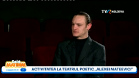 VIDEO. Actorul Eugen Prisăcaru, din pasiune pentru teatru