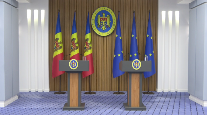 VIDEO. Conferinţă de presă susţinută de prim-ministrul R. Moldova, Natalia Gavriliţa şi ministrul Infrastructurii şi Dezvoltării Regionale, Andrei Spînu