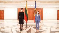 Maia Sandu a avut o întrevedere cu Preşedintele Seimas-ului Republicii Lituania, Viktorija Čmilytė-Nielsen
