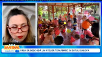 Victoria Ştefaniuc va monta un spectacol terapeutic pentru copii