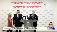 PCRM şi PSRM au format Blocul politic al Comuniştilor şi Socialiştilor după şedinţa de astăzi a birourilor executive