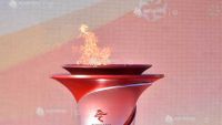 FOTO. JO de iarnă 2022: Ştafeta flăcării olimpice a debutat la Beijing