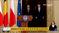 Preşedintele României şi de cel al Poloniei susţin ferm suveranitatea şi integritatea teritorială a R. Moldova şi aspiraţiile de aderare la UE