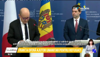 R.Moldova va primi 300 de mii de euro din partea Franţei. Este vorba de un lot umanitar de 40 de tone de produse necesare refugiaţilor ucraineni