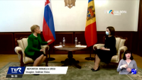 Preşedintele Slovaciei: Sprijinim ambiţiile europene ale Republicii Moldova, vă considerăm o parte integrantă a familiei europene