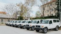 21 de automobile de teren, donate de UNHCR Poliţiei de Frontieră pentru a sprijini gestionarea fluxului de refugiaţi din Ucraina