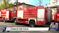 Italia a donat 4 autospeciale R. Moldova. Maşinile au fost aduse de salvatorii care au parcurs 2000 de km până la Chişinău