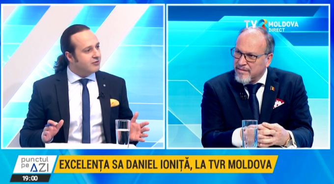 Excelenţa Sa, Ambasadorul Daniel Ioniţă: Relaţiile dintre R. Moldova şi România sunt la un nivel excepţional, avem cu toţii interesul să îi ajutăm pe cetăţenii R. Moldova