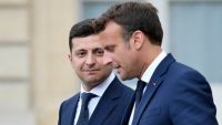 Macron, invitat de Zelenski în Ucraina pentru a vedea cu ochii lui „genocidul”