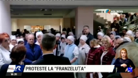 Au fost proteste azi la combinatul de panificaţie "Franzeluţa" din Chişinău