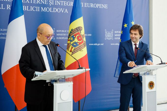 Vicepremierul Nicu Popescu, convorbire telefonică cu omologul francez Jean-Yves Le Drian despre incidentele din regiunea transnistreană a R. Moldova