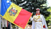 Ziua Drapelului de Stat: Militarii Armatei Naţionale au participat la ceremonii desfăşurate în garnizoanele Bălţi, Chişinău şi Cahul