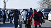 Palanca, primul refugiu de război pentru mii de refugiaţi din Ucraina, la intrarea în R. Moldova