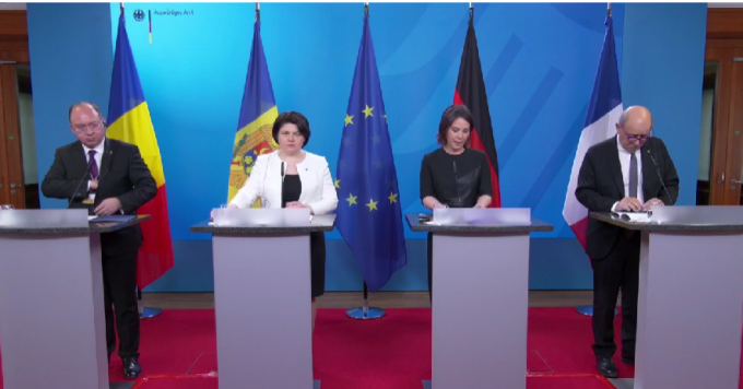 VIDEO. UPDATE.  Ministrul de Externe al României: Sunt extrem de bucuros că am reuşit să mobilizăm un ajutor atât de important pentru Republica Moldova