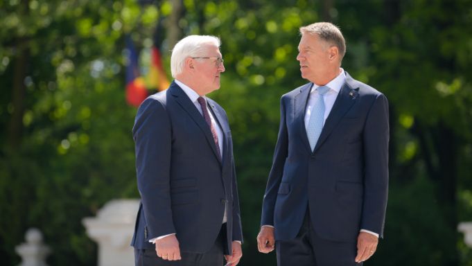 Klaus Iohannis, după întrevederea cu preşedintele Germaniei: Este necesară mobilizarea de sprijin consistent pentru Chişinău